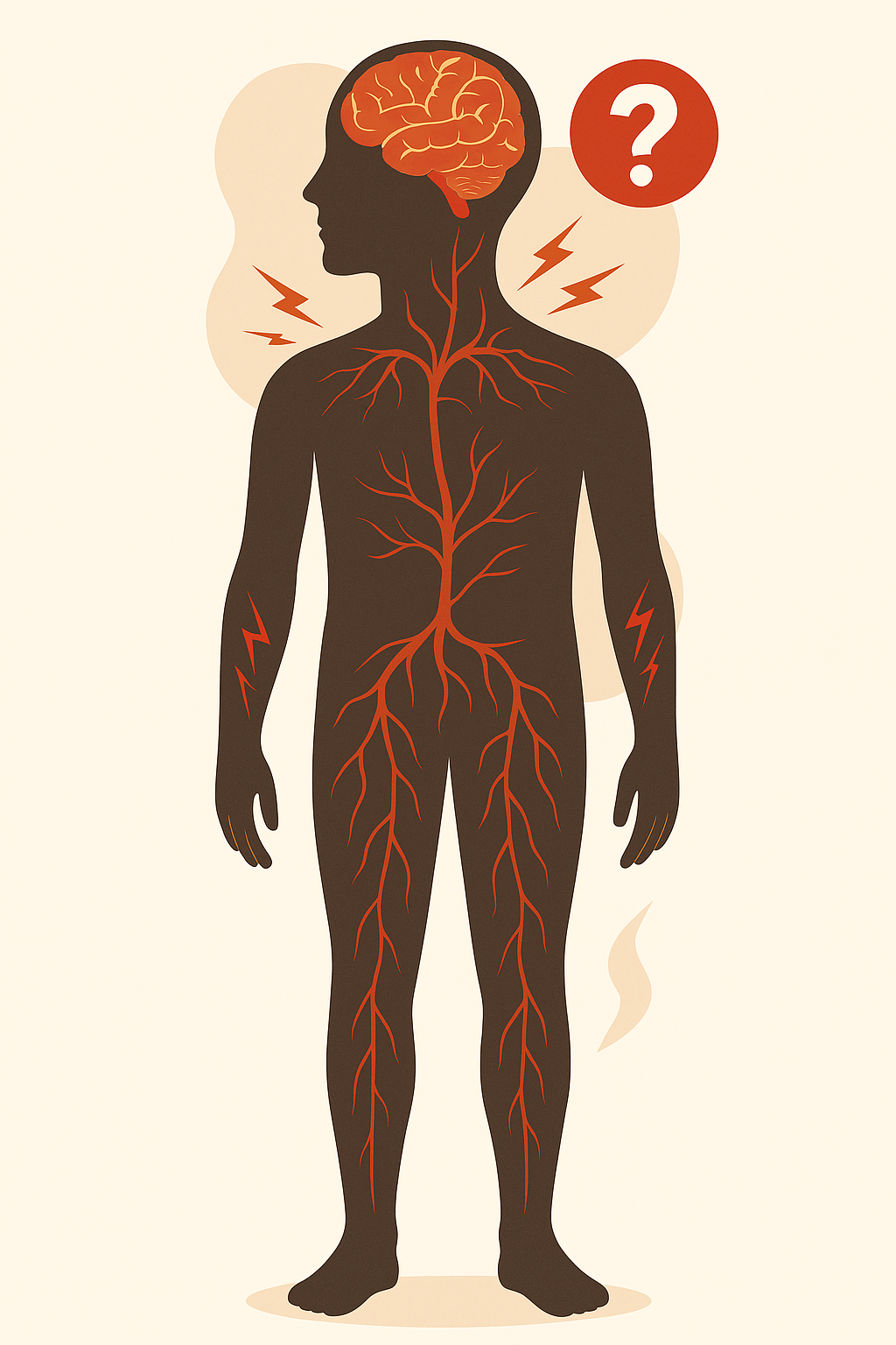 Illustration des troubles nerveux